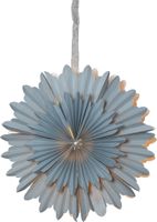 Papierstern Crystal - IP20, Blau