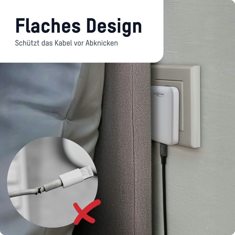 USB-C Wall Charger 265PD - 2x USB