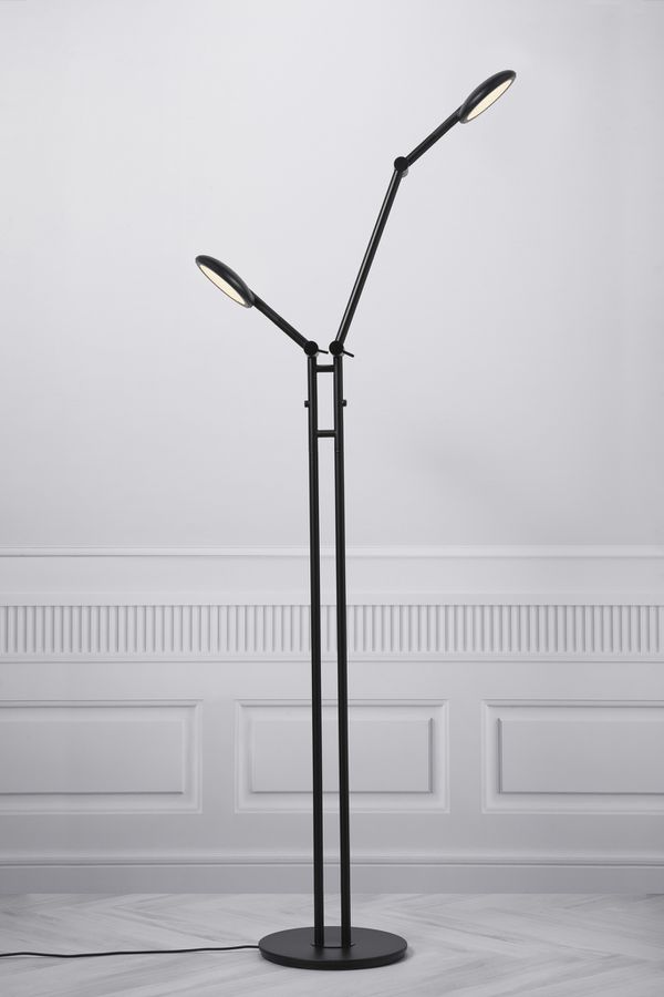 Bend , Stehleuchte, Schwarz - IP20, LED Modul