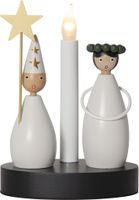 Kerzenleuchter Christmas Joy - IP20, Weiss, Warmweiss