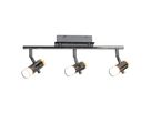 LED Deckenleuchte Garda (3er Spot) - 13,5W, 975lm, 3000K, IP20, chrom, nicht dimmbar, L=460mm, B=85mm, H=170mm