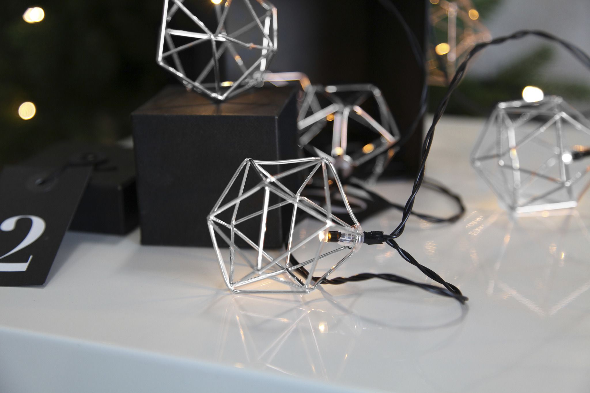 Lichterkette Edge - IP20, Warmweiss, 10 LED