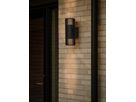 Wandleuchte Aludra Double - 2X15W, E27, IP54, schwarz