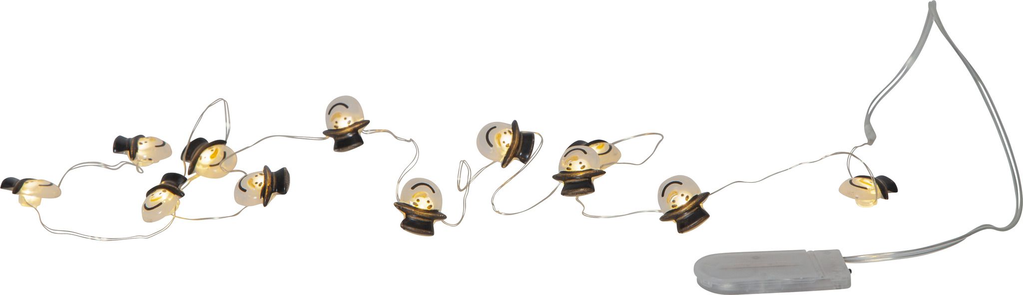 Lichterkette Dew Drop - IP20, Warmweiss, 12 LED
