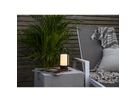 LED Laterne Flame - Outdoor, Schwarz, 19cm Höhe