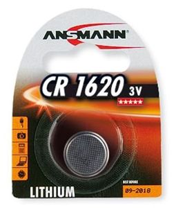 Lithium pile bouton CR1620 - 1er Blister