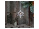 Indoor Dekoration Flamme Snow - Indoor, Weiss, 29cm, Timerfunktion