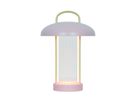 Akku Tischleuchte Mirano Dusty Rose - LED-Modul, 3000K, 150Lm, IP20
