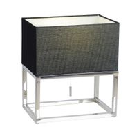 Tischleuchte mit Textilschirm Alfa - E27, 60W, IP20