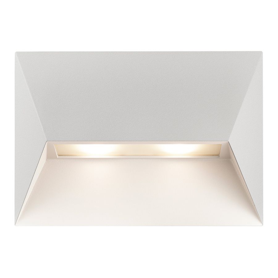 Wandleuchte PONTIO 27 - 2xGU10 (exkl.), max.2x25W, IP54, weiss, dimmbar (optional Leuchtmittel), L=270mm,B=150mm, H=190mm