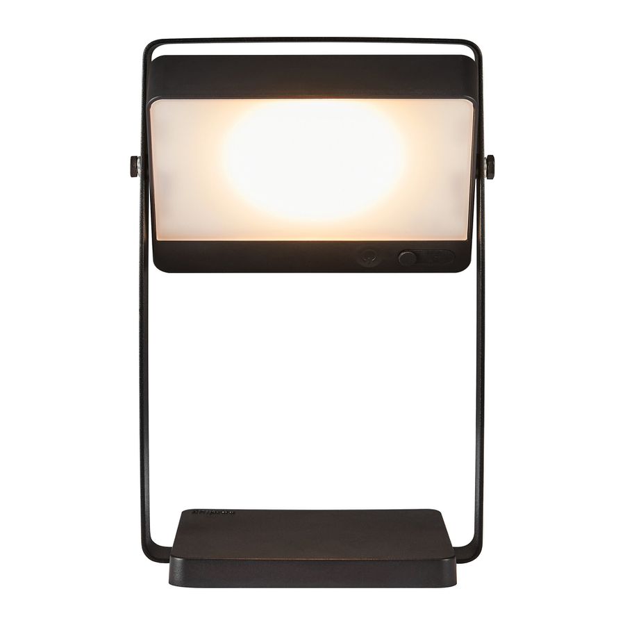 Solarleuchte Saulio To-Go Schwarz - LED Modul, 3.5W, IP44