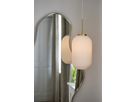 Milford 20 2,0, Pendelleuchte, Mess/Opal - E27, IP20, max.40W