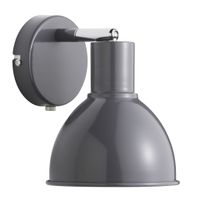 Wandleuchte POP (Anthrazit) - E27, max. 18W, IP20, anthrazit, nicht dimmbar, exkl. Leuchtmittel, L=190mm, B=190mm, H=200mm