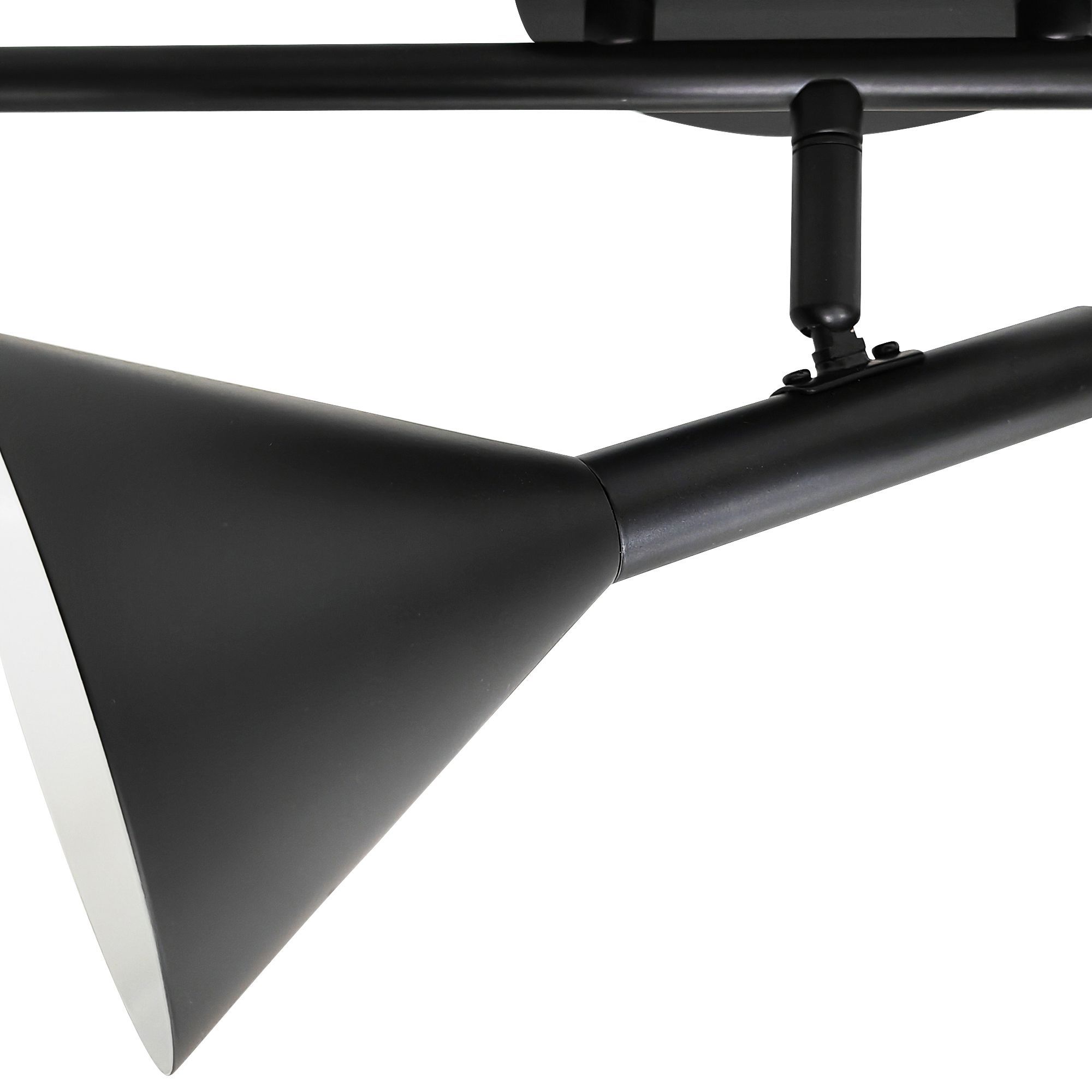 Deckenleuchte Kelvis 3-Spot Schwarz - GU10, IP20, 230V