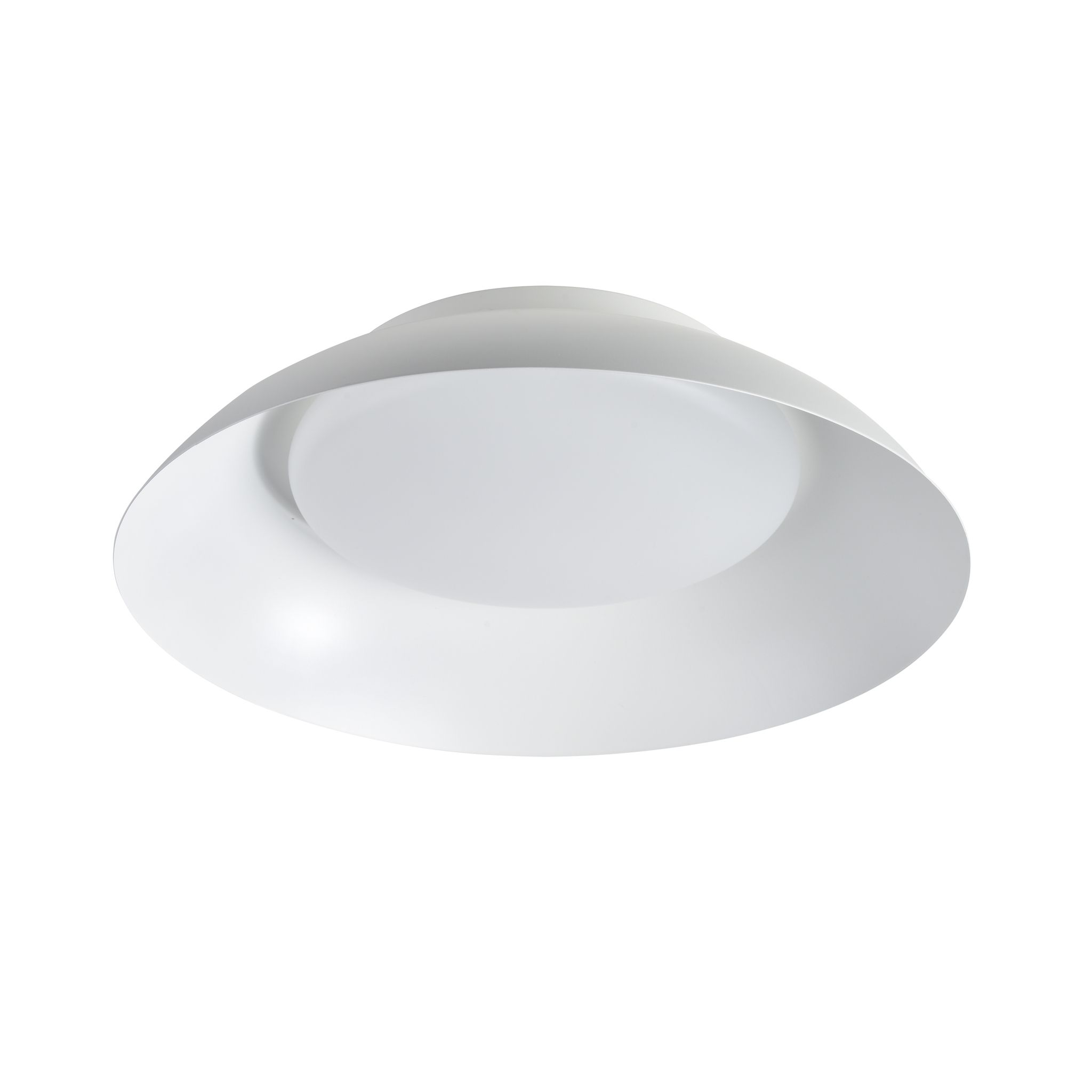 Deckenleuchte Nivora 45  Weiss - 10W, E27, IP20
