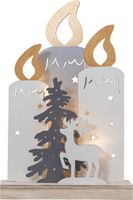 Kerzenständer  Fauna - IP20, Warmweiss, 10 LED
