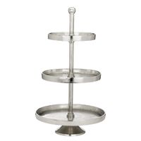 ETAGERE H-510 Ø295 NICKEL BABIRIK - ETAGERE H-510 Ø295 NICKEL BABIRIK