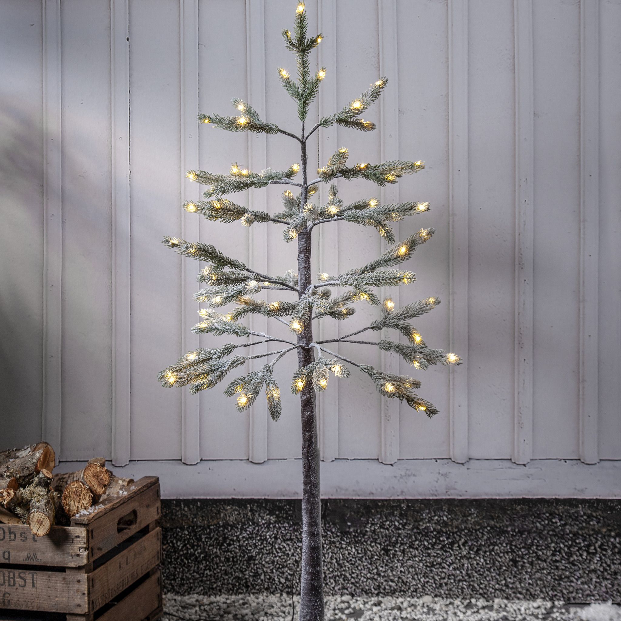 Weihnachtsbaum  LED Tanne - IP44, Warmweiss, 95 LED'S