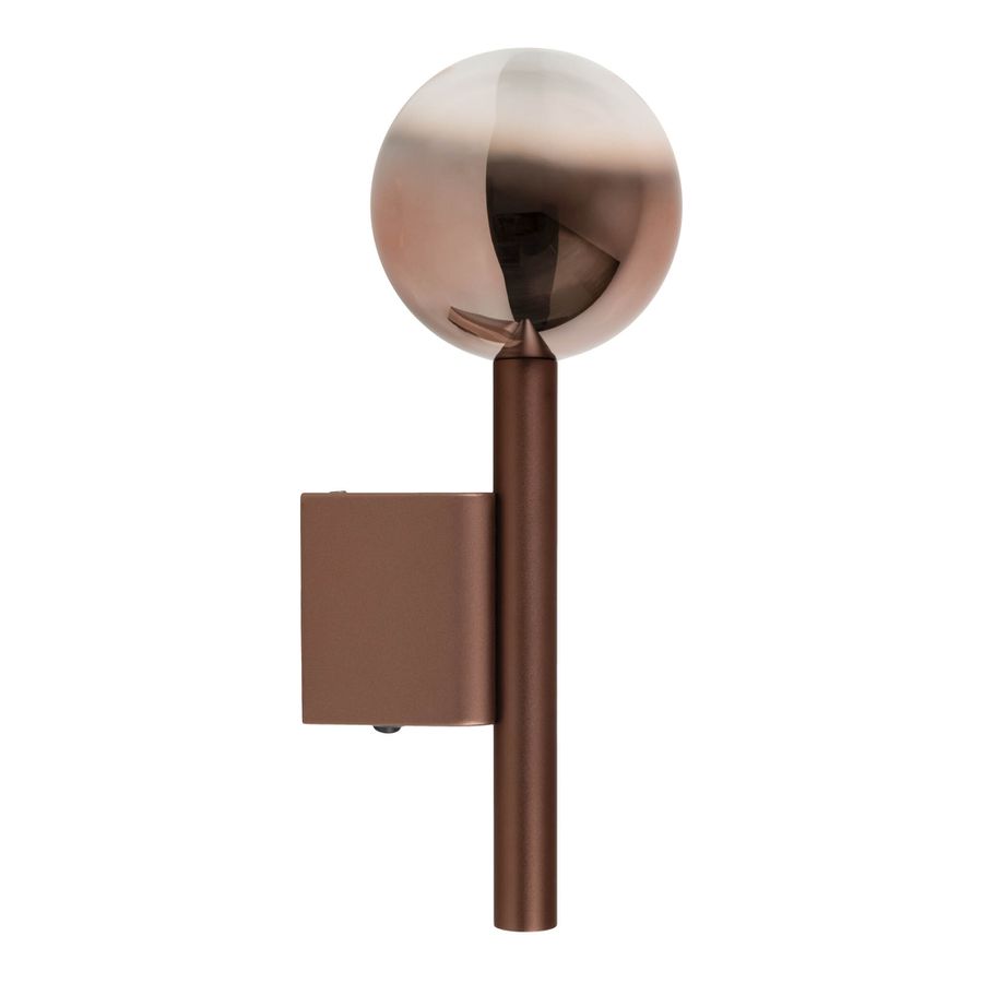 LED Wandleuchte  SINGAPUR  H: 34cm kupfer - IP20, LED-Modul, Kupfer