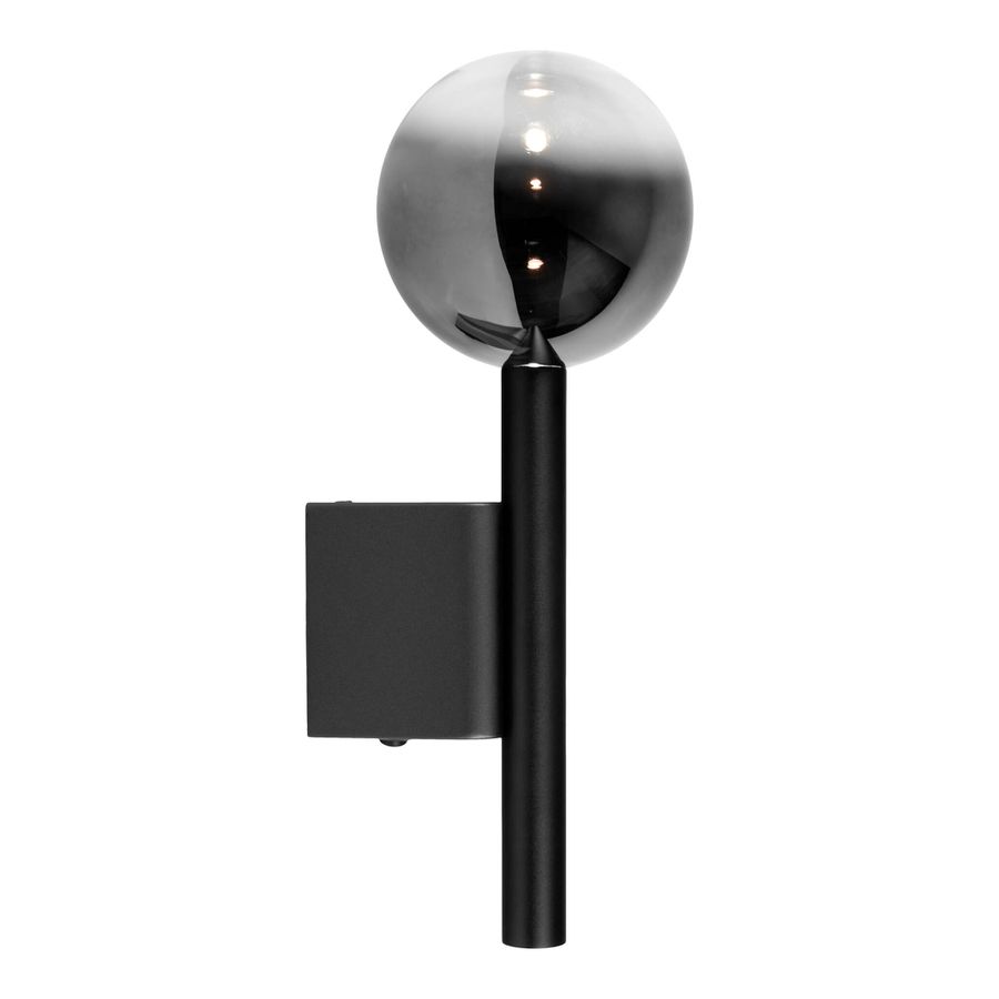 LED Wandleuchte  SINGAPUR  H: 34cm schwarz - IP20, LED-Modul, Schwarz