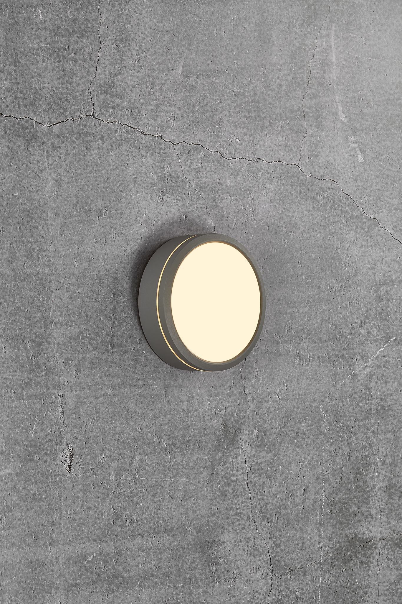 Ava, Deckenleuchte, Grau - LED Modul, 9,5W LED, IP54