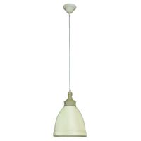 Metallpendelleuchte Pinhead mit Holzoptikaufsatz - E27, 60W, IP20