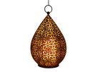 LED Dekoleuchte h: 27,8cm antik-gold - LED Dekoleuchte h: 27,8cm antik-gold