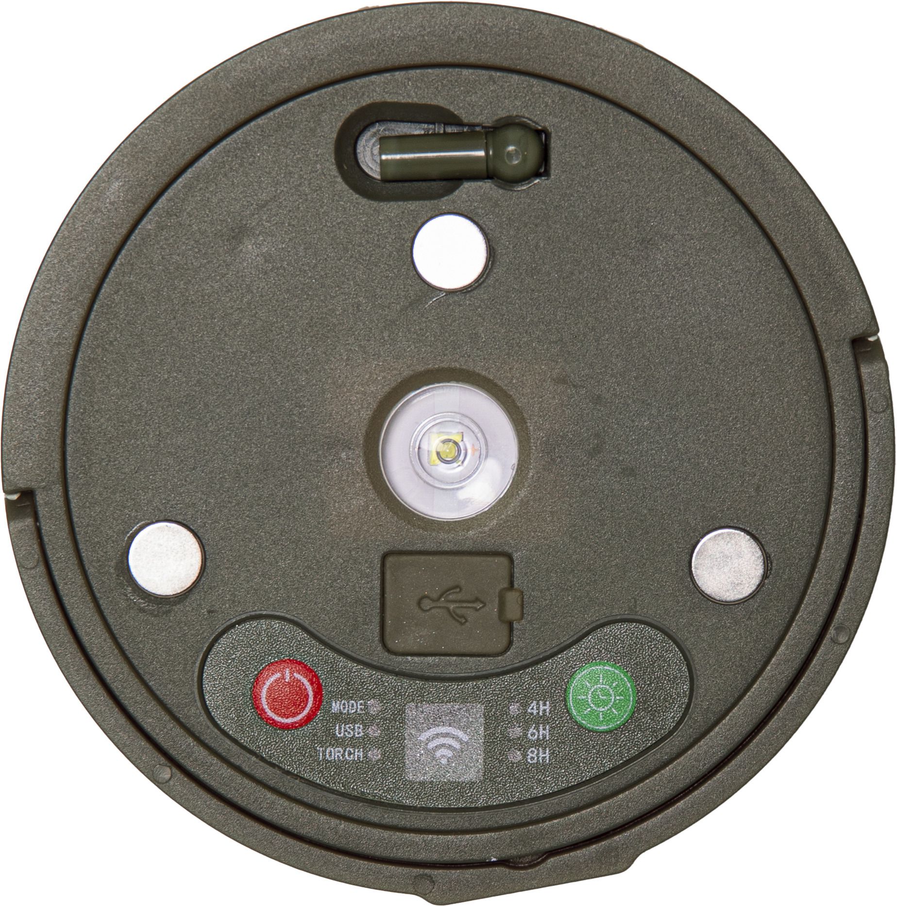 Akku Lichterkette Rondo - IP44, Warmweiss,Grün