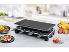 Griglia per raclette RCS 1350 - Raclette Grill , Edelstahl/schwarz, 1350W
