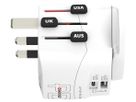 PRO Light USB AC45PD - World - Out: 1x USB-A/C, Schuko, UK, USA Typ B, AUS/China, In: CH, Schuko, IT, BRA, UK, USA/Japan, AUS/China