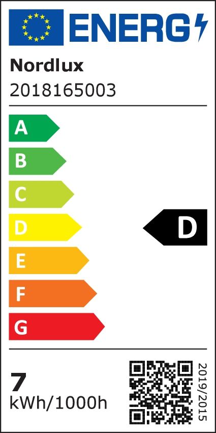 Sponge 34, Tischleuchte, Schwarz/Weiss - LED Modul, 7W, IP65
