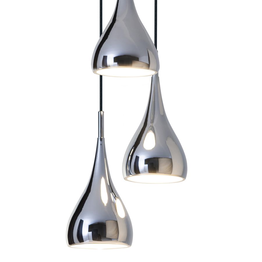 3-er Pendelleuchte Style - E27, 120W, IP20