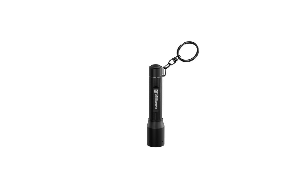 Taschenlampe P3R - Aluminium, Schwarz, IP54