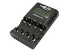 Powerline 4.2 Pro - 4x AA/AAA NiMH Akkus, Ladegerät mit 5 Ladeprogrammen
