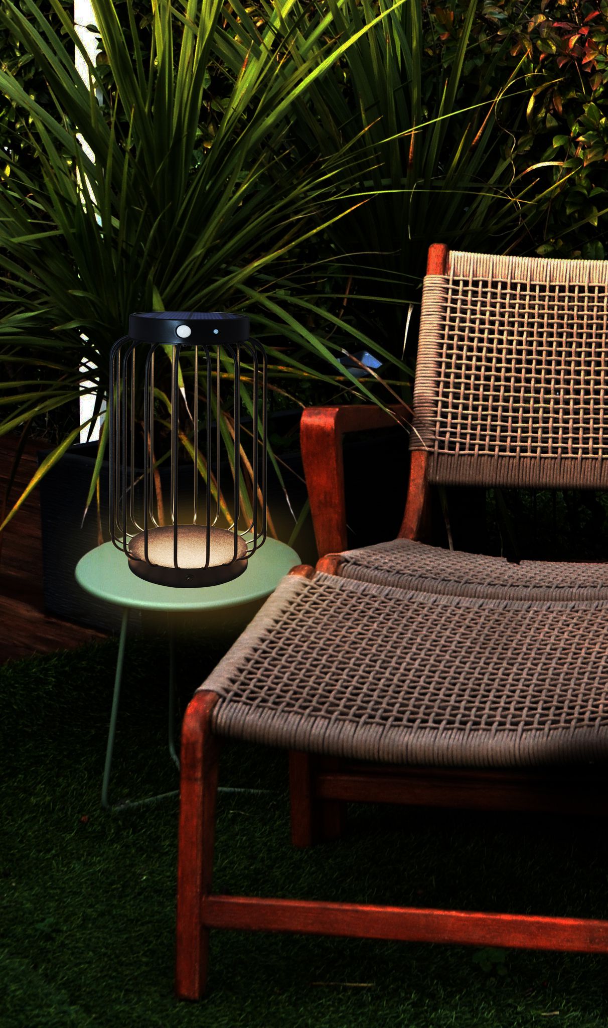 Solarleuchte CANOPUS - Warmweiss,  IP44, 3000K