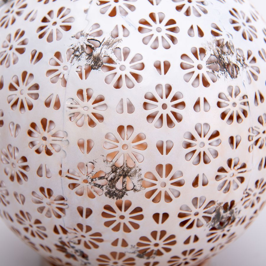 LED Deko-Solarleuchte lb: 18cm weiß - LED Deko-Solarleuchte lb: 18cm weiß