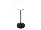 LED Akku- Tischleuchte PINA  schwarz - LED-Modul, 6W, IP20