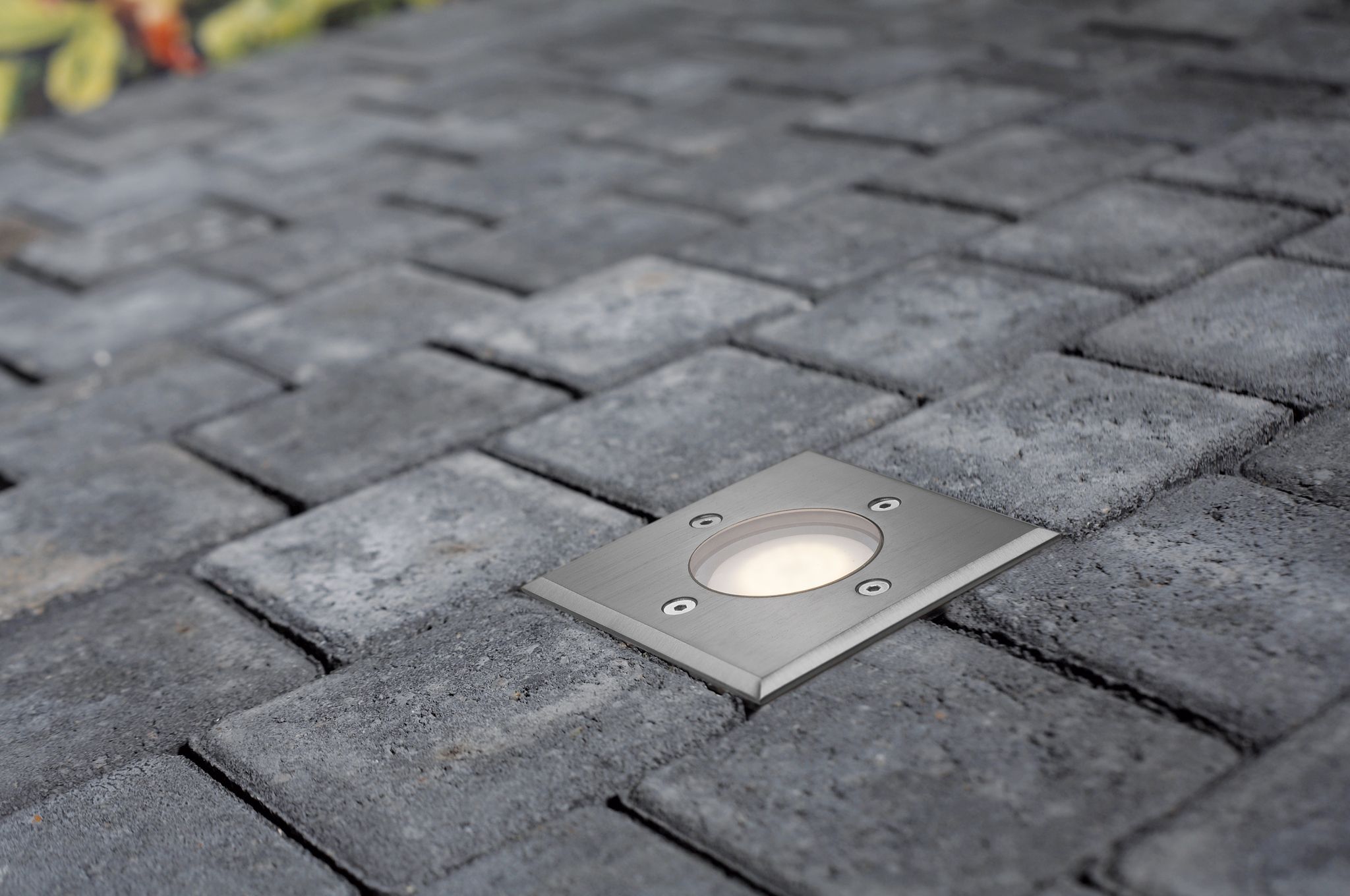 Pato Square, Gehweg, Edelstahl - GU10, max. 35W, IP65