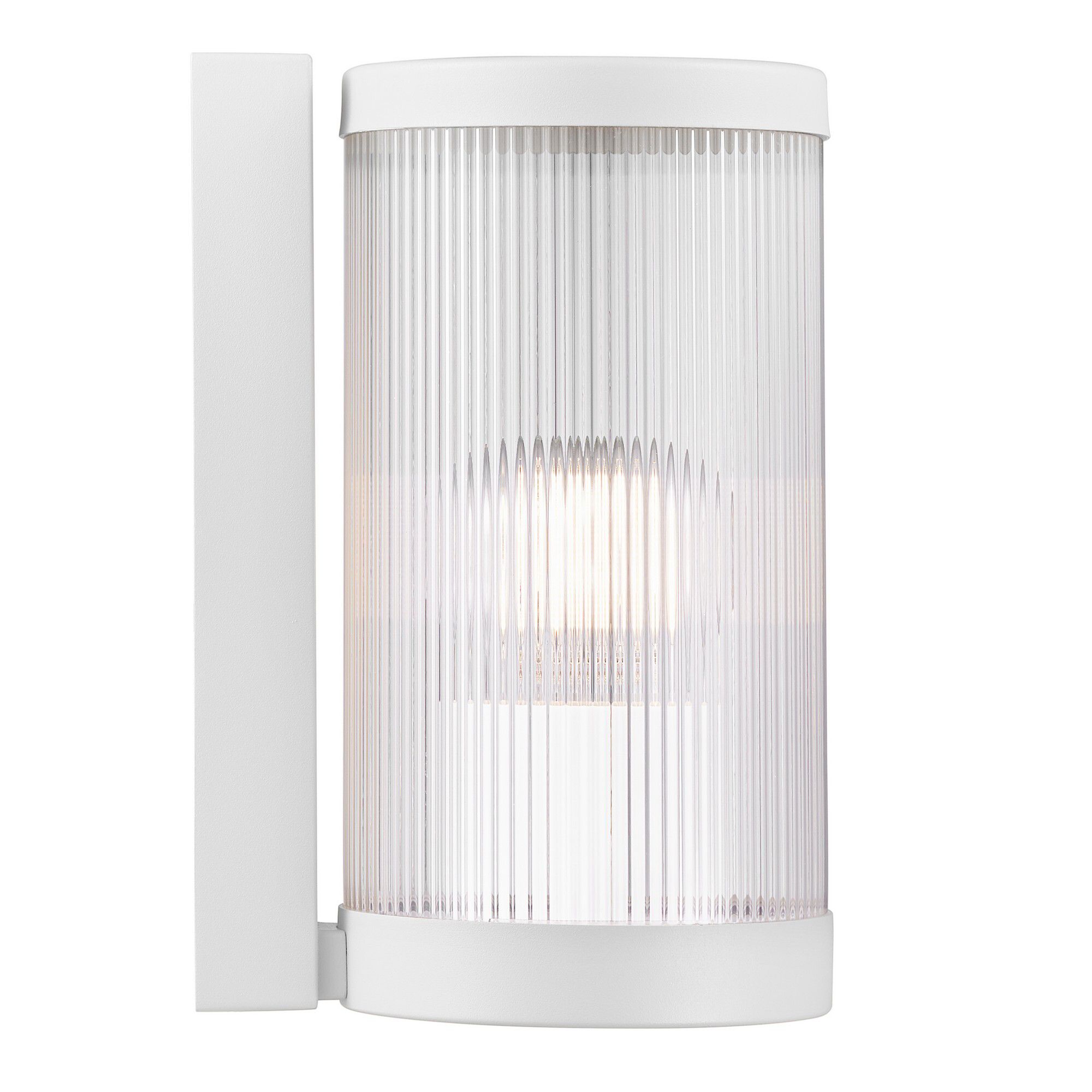 Wandleuchte COUPAR - 1xE27 (exklusiv), max.25W, IP54, schwarz, dimmbar (optional Leuchtmittel), D=130mm, H=250mm