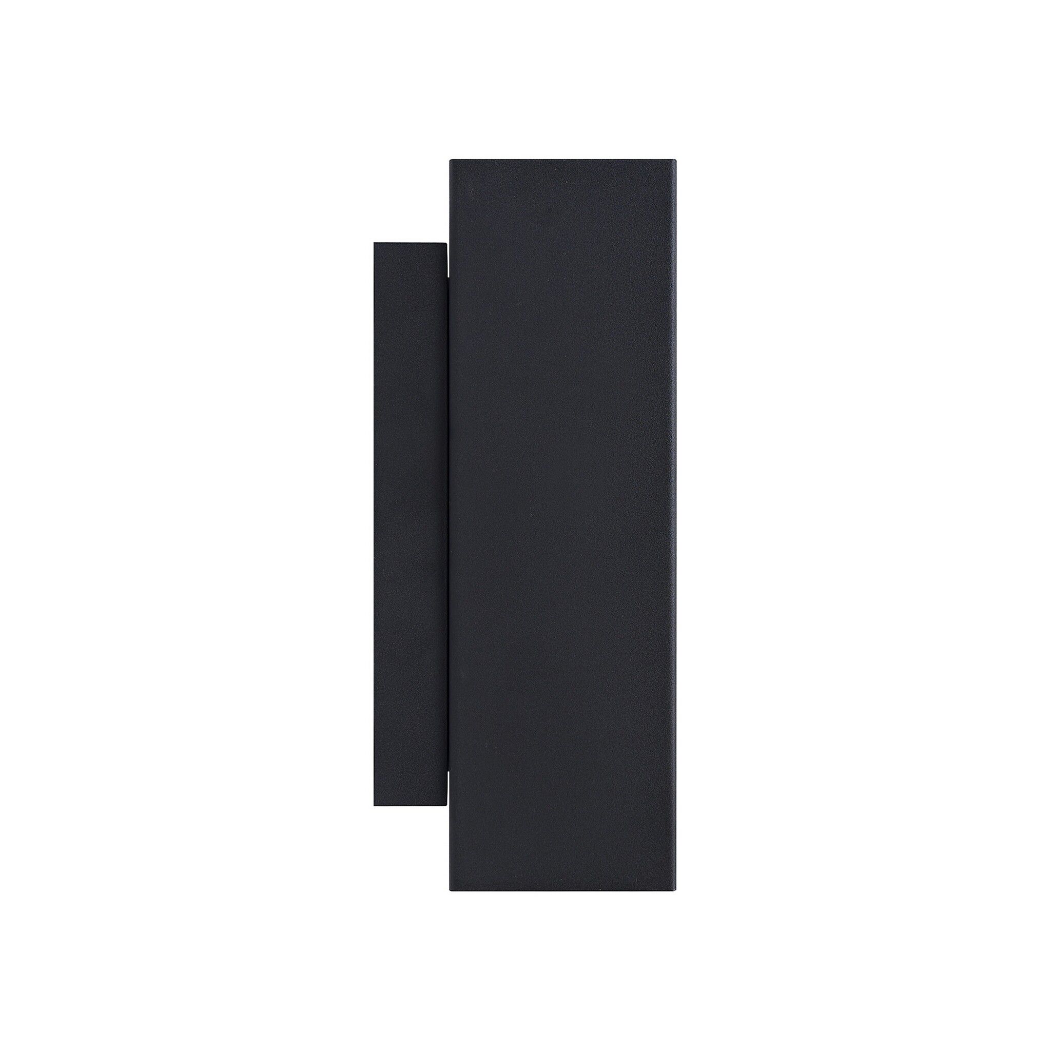 Wandleuchte Clarini  Seasideschwarz - 15W, E27, IP54