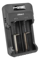 Lithium 2  Ladegerät für 1-2 Li-Ion Akkus 3,6V/3,7V - Ladegerät für 1-2 Li-Ion Akkus