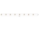 Solar Lichterkette Wings - IP44, Warmweiss, 8 LED