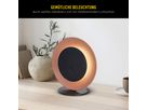 Solar- Tischleuchte Hängeleuchte SOLAN mocha mousse H: 41,5 cm - 3000K, 120lm, 1W, IP54