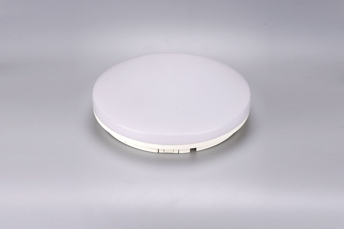 LED Aufbauleuchte REDONDO 4.0 (24W) - 24W, 2500lm, 3000/4000/5000K, IP54, CRI80, 120°, weiss, nicht dimmbar, D=330mm, H=53mm