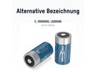 Lithium-Thionylchlorid Batterie ER26500 / C - 3.6V, 8500mAh