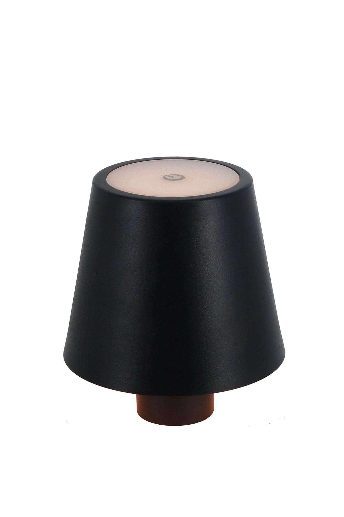 Akku Tischleuchte Wine Bottle USB-C GINI Schwarz - IP54, RGBW, 250lm