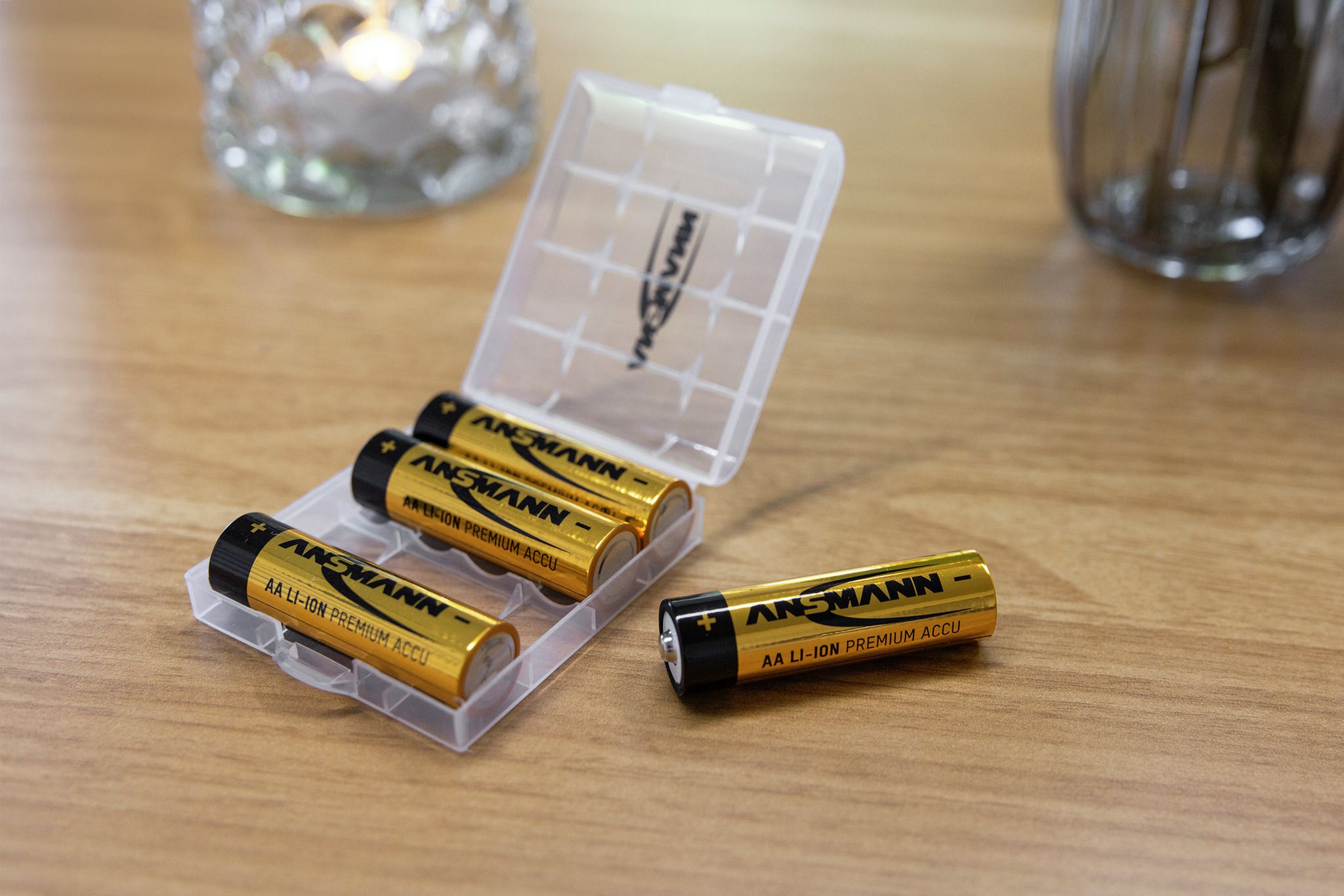 Li-Ion Akkus Mignon AA Typ 2000 (min. 1800 mAh) 8er Karton - 8er Box