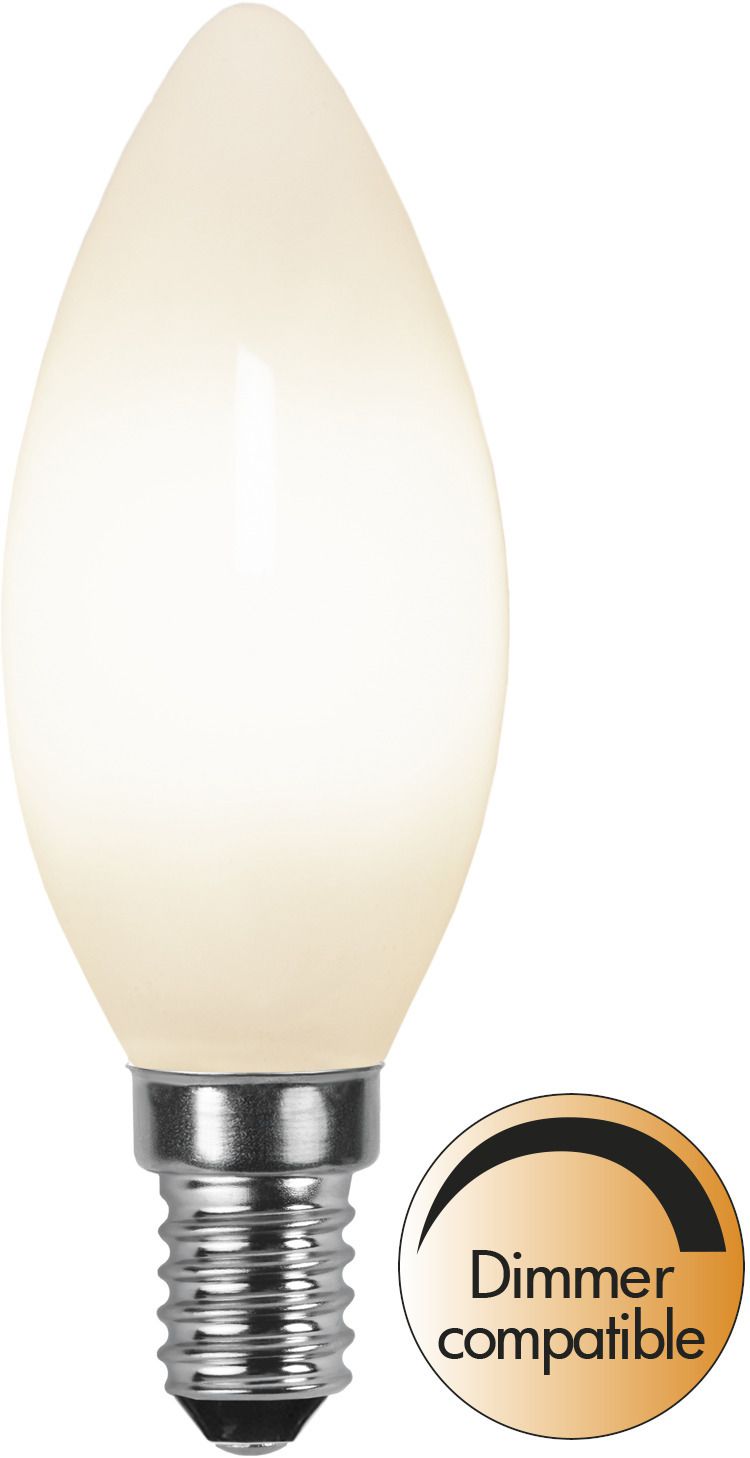 LED Leuchtmittel E14 C35 Opaque Filament RA90 - E14, 470Lm, 3000K, 5W, 220-240VAC