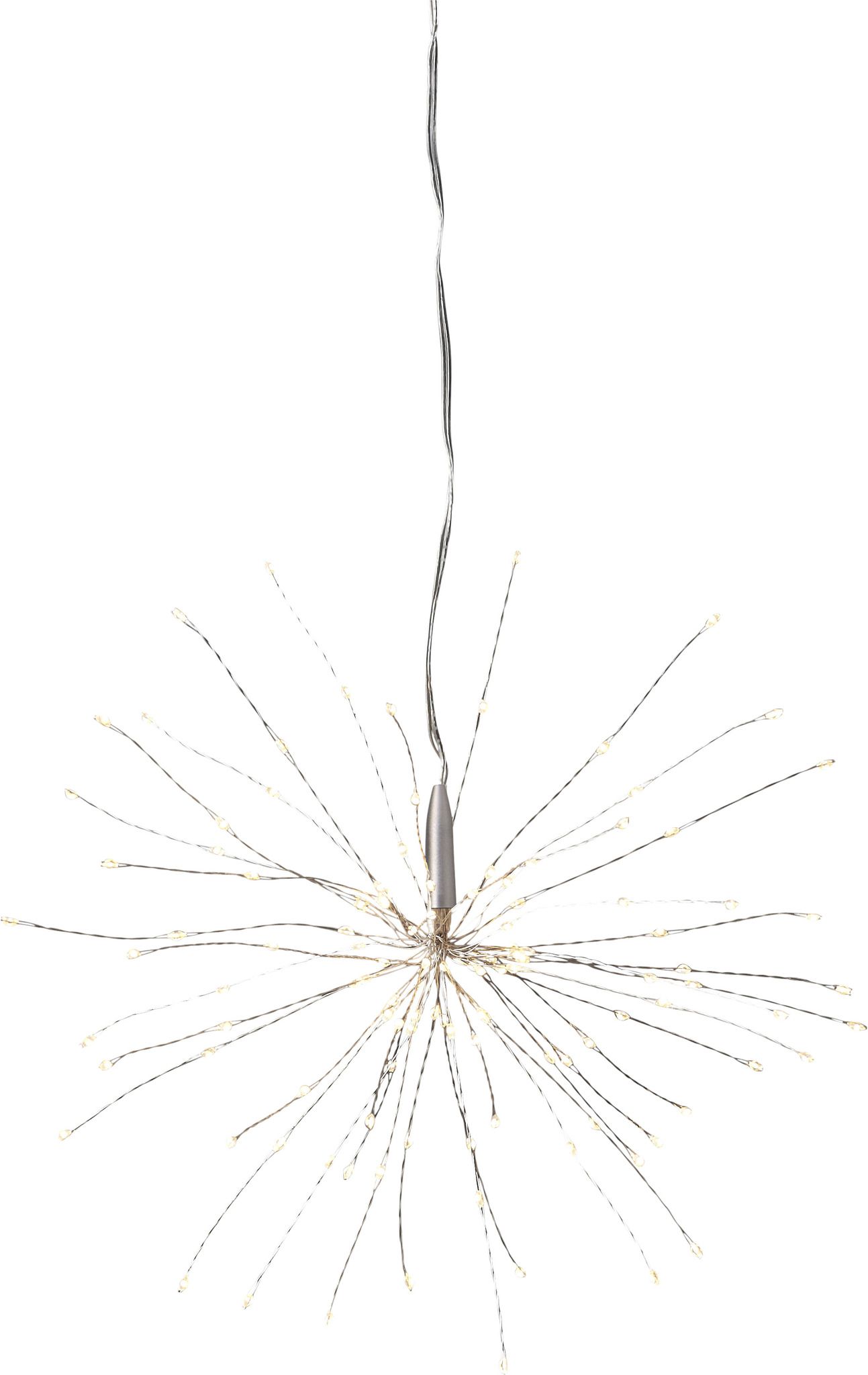 Hängende Deco Firework - IP20, Warmweiss, Silber