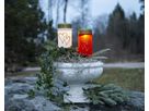 Solar Kerze Hearty - IP44, Warmweiss, 1 LED